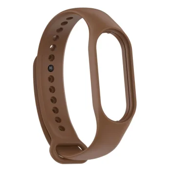Ремешок Telcon для Xiaomi Mi Band 5 / Mi Band 6, коричневый
