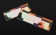 Mechanical keyboard Royal Kludge RK100 RGB, brown switch (black-orange)