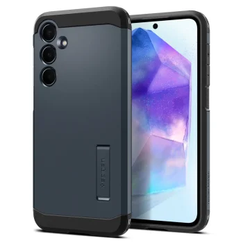 Spigen Tough Armor maciņš Samsung Galaxy A55 5G - Pelēks | Phone Case Cover Gray