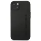 Чехол Mercedes-AMG для iPhone 13 mini Leather Hot Stamped, черный