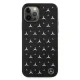 Mercedes iPhone 12 Pro Max vāciņš Silver Stars Pattern, melns