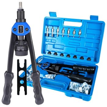 Gotel K264B Hand Riveter with Rivet Nut and Mandrel Set