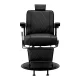 Bārddziņa krēsls Hair System BM88066B, melns
