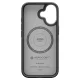 Spigen Enzo Aramid \"T\" MagSafe maciņš iPhone 17 - melns un sudraba | Phone Case Cover Black And Silver