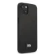 Apple iPhone 13 6.1\" Karl Lagerfeld Saffiano Plaque Case Cover (KLHCP13MSFMP2K), Black | Telefona Maciņš Vāks...