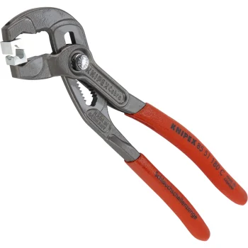 KNIPEX 85 51 180 C Hose Clamp Pliers for Click Clamps, 180 mm