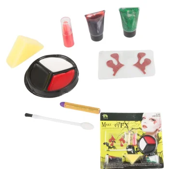 Vampire Halloween Makeup Kit with Fake Blood