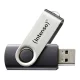 USB-флешка Intenso Basic Line 8 ГБ USB 2.0, серебристый/черный