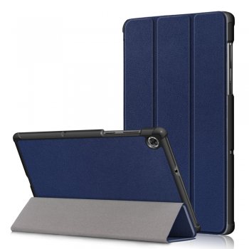 Lenovo Tab M10 Plus 10.3" (TB-X606) Tri-fold Stand Cover Case, Blue | Vāks Apvalks Pārvalks Grāmatiņa...