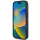BMW iPhone 16 Pro Max vāciņš Leather Hot Stamp, melns