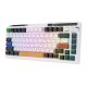 Bezvadu mehāniskā klaviatūra Royal Kludge KZZI K75 pro RGB, Eternity Switch (melnā un baltā krāsā) | Wireless...