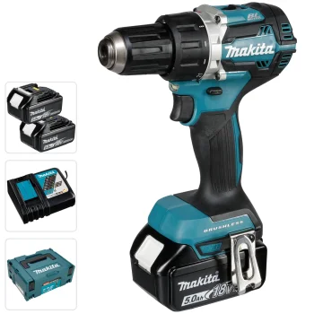 Аккумуляторная дрель-шуруповерт Makita DDF484RT3J 18 В (3x 5.0 Ач)