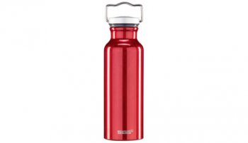 Sigg Ūdens Alumīnija Pudele Treniņiem Sportam Tūrismam 500 ml, Sarkans | Camping Tourism Picnic Sport Fitness Water Bottle