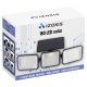 Izoxis 00024889 180 LED solārā lampa ar kustības un krēslas sensoru, melna