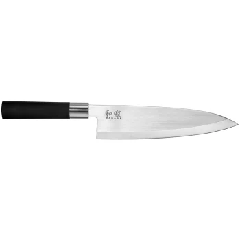 Deba nazis KAI Wasabi Black 21 cm, sudraba / melns