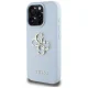 Чехол Guess PU Grained Big 4G для iPhone 16 Pro Max, синий