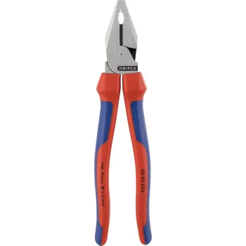 KNIPEX 02 02 225 High Leverage Combination Pliers, 225 mm