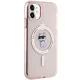 Karl Lagerfeld iPhone 11 / XR vāciņš IML Choupette MagSafe, rozā