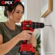 OPEX TOOLS OPX28037 Akumulatora urbjmašīna-skrūvgriezis, 21V, 2x 3.0Ah, 50Nm