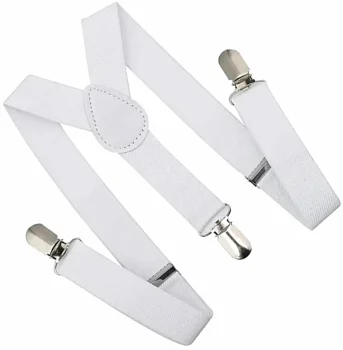 Šauri Y-veida bikšturi M-XL, balti