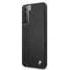 Чехол BMW для Samsung Galaxy S21+ Signature Logo Imprint, черный