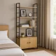 Industriālais loft stila plaukts ar skapīti 4 līmeņi ModernHome