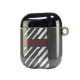 Austiņu maciņš Audi IML Sport Case priekš AirPods 1 / 2, melns