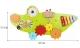 Montessori Crocodile Wooden Sensory Activity Board