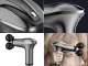 Massage Gun for Body, Back and Legs, 25W, 4 Attachments, Silver