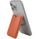 Uniq Lyden Evo Magnetic Phone Wallet and Stand, Orange