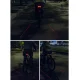 Задний велосипедный фонарь Rockbros LKWD-R1 с лазером и пультом ДУ,...