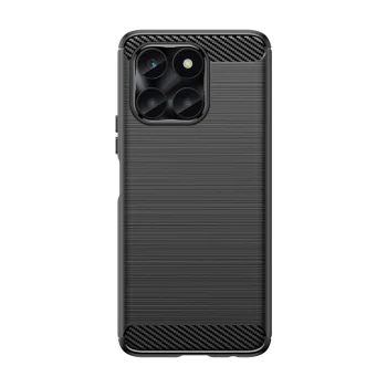 Чехол Carbon Case для Honor X6a, черный