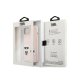 Karl Lagerfeld чехол для iPhone 13 Pro Max Silicone Karl & Choupette Розовый