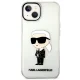 Karl Lagerfeld Ikonik Karl Transparent Case for iPhone 14 Plus / 15 Plus