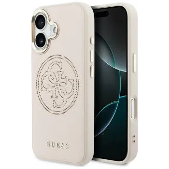 Guess Perforated 4G MagSafe vāciņš iPhone 17 - Rozā