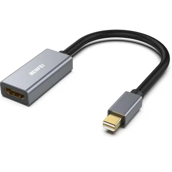 Адаптер BENFEI Mini DisplayPort – HDMI, серый