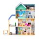 Large Wooden Dollhouse ECOTOYS Maya, 138 cm, 28 Accessories