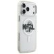 Karl Lagerfeld IML Glitter Karl & Choupette Sketch Logo MagSafe vāciņš iPhone 17 Pro Max — caurspīdīgs | Phone...