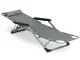 Folding Garden and Beach Sun Lounger 2in1 Multigarden, Grey