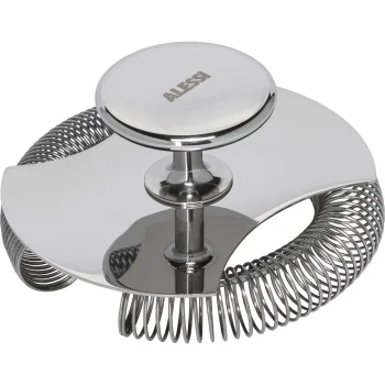 Двойной барный стрейнер Alessi The Tending Box GIA27, Серебристый