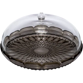 Подставка для торта с куполом Guzzini VANITY, 30 см, Smoke