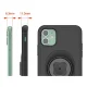 Aizsargvāciņš ar stiprinājumu priekš iPhone 7 Plus / 8 Plus, melns