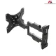 Maclean MC-742 TV and Monitor Wall Mount, 13-55\", 30kg, Black