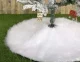 Коврик под новогоднюю елку Ruhhy, 90 см, белый