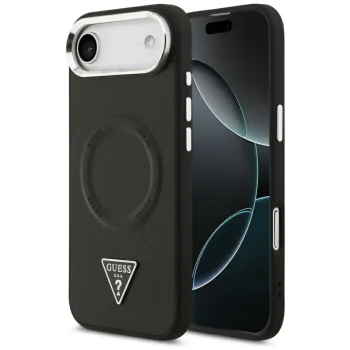 Чехол Guess Triangle Logo MagSafe для iPhone Air, Черный