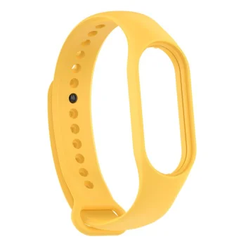 Ремешок Telcon для Xiaomi Mi Band 5 / Mi Band 6 / Smart Band M5/M6, желтый
