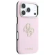 Guess Smooth & Big Strass Logo vāciņš iPhone 18 Pro Max / 17 Pro Max, rozā