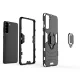 Чехол для Samsung Galaxy S22+ (S22 Plus) с кольцом Ring Armor, черный