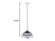 Heavy-Duty Rubber Toilet and Sink Plunger, Grey-White