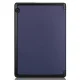 Huawei MediaPad T5 10.1\" Tri-fold Stand Smart Leather Case Cover, dark blue - vāks apvalks pārvalks
